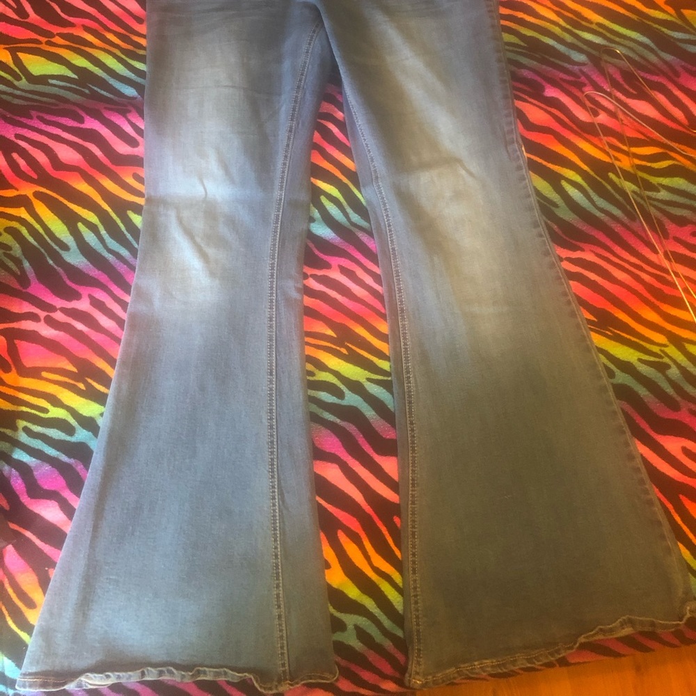 Bell bottom jeans